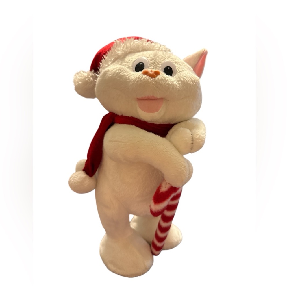 Giggles Intl Christmas Singing Dancing Cat “Can’t Touch This” MC Hammer Plush